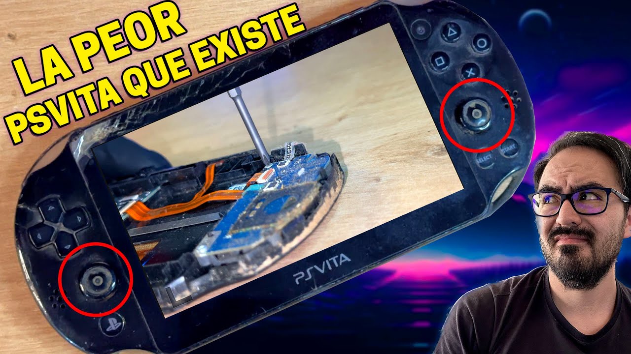 ¡Transformamos la PEOR PSVITA 🤮en una Obra MAESTRA! 😎 Restauración y Mantenimiento | JxR