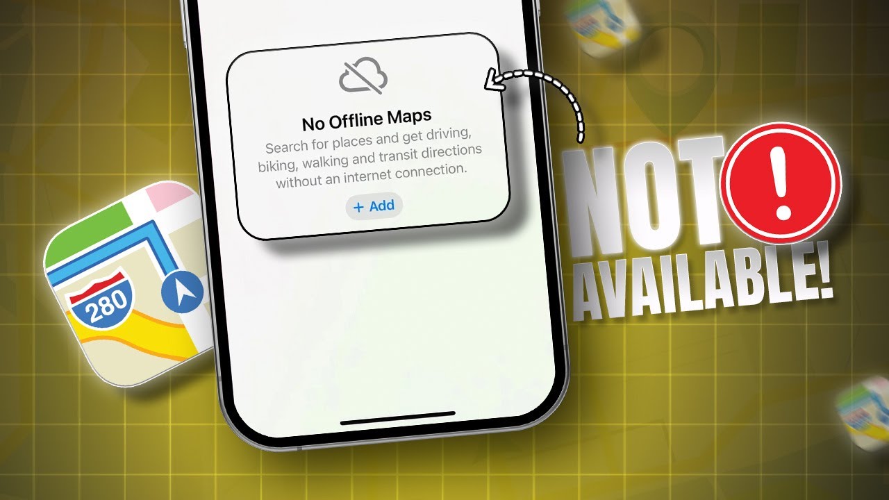 How To Fix Offline Maps Not Available on iPhone | Solve Apple Maps Offline Unavailable Problem