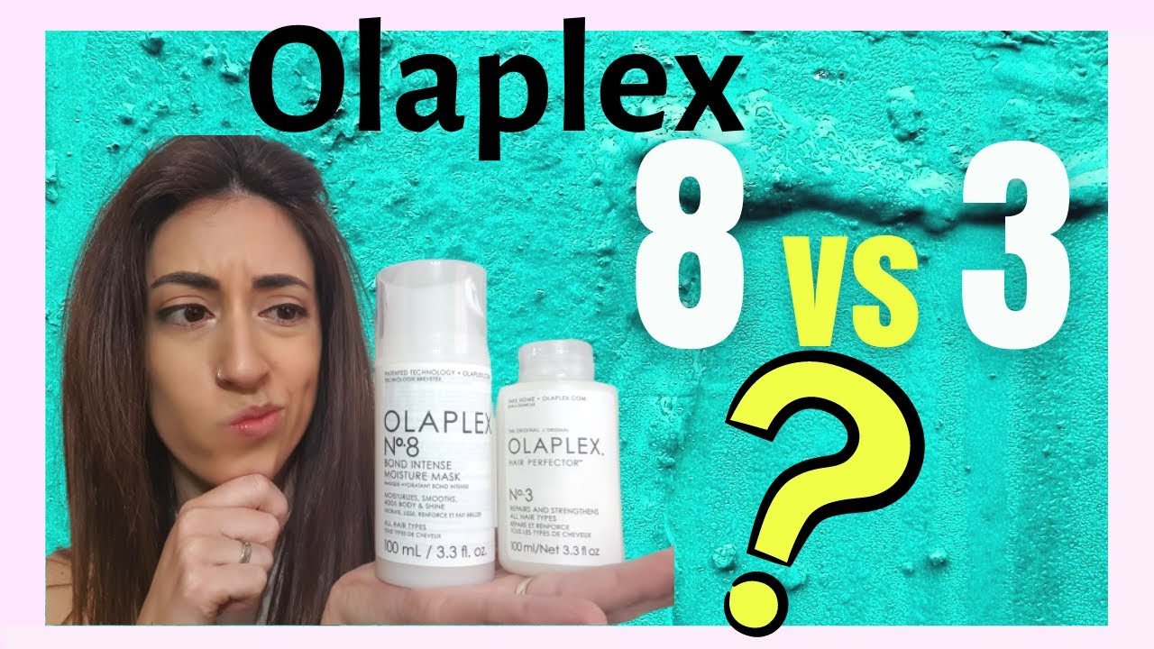 OLAPLEX 3 vs 8? 🤔DESCUBRE las diferencias entre ellos!!
