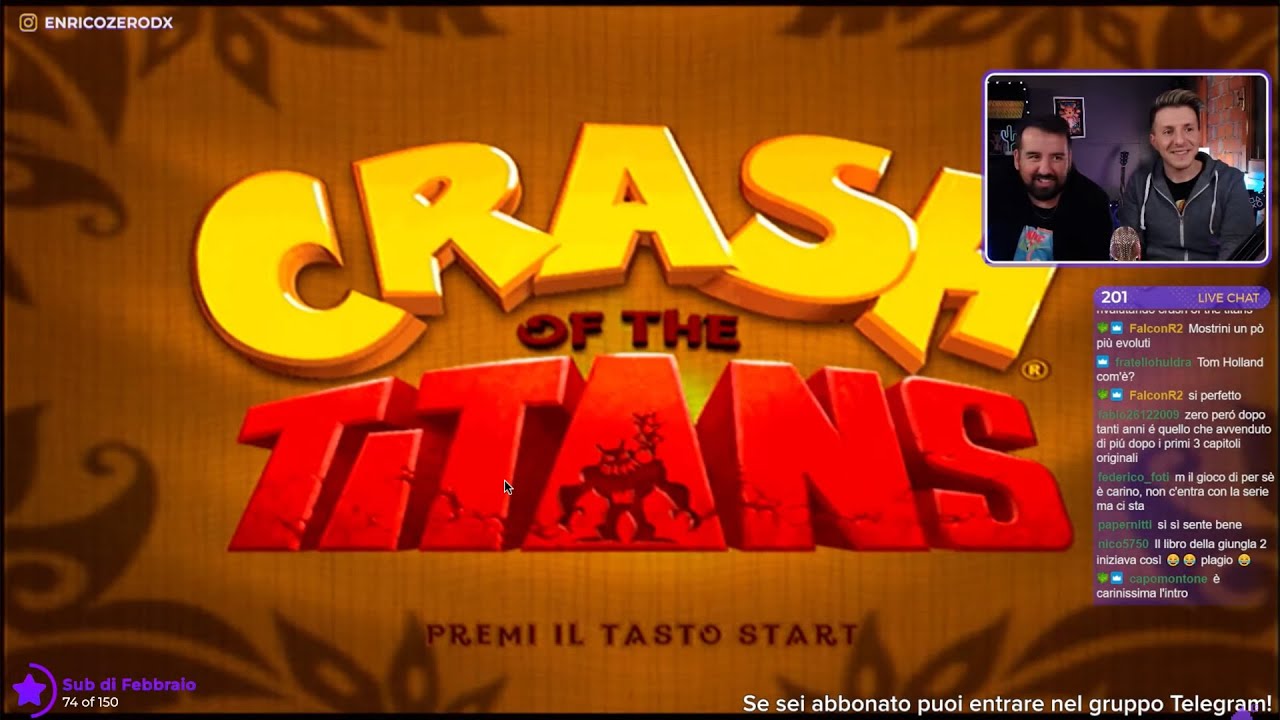 CRASH OF THE TITANS w/ZeroDx & VitoStabile (19/02/2022)