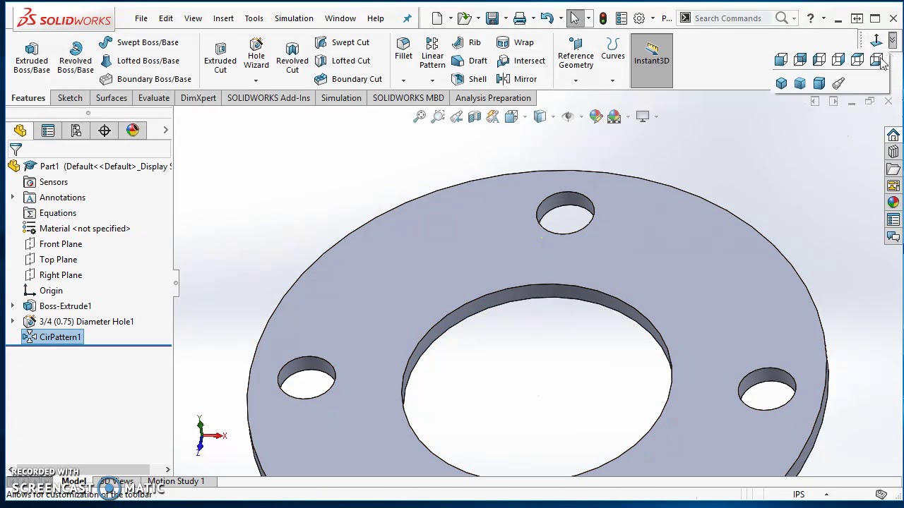 Design Tables in SolidWorks 2017
