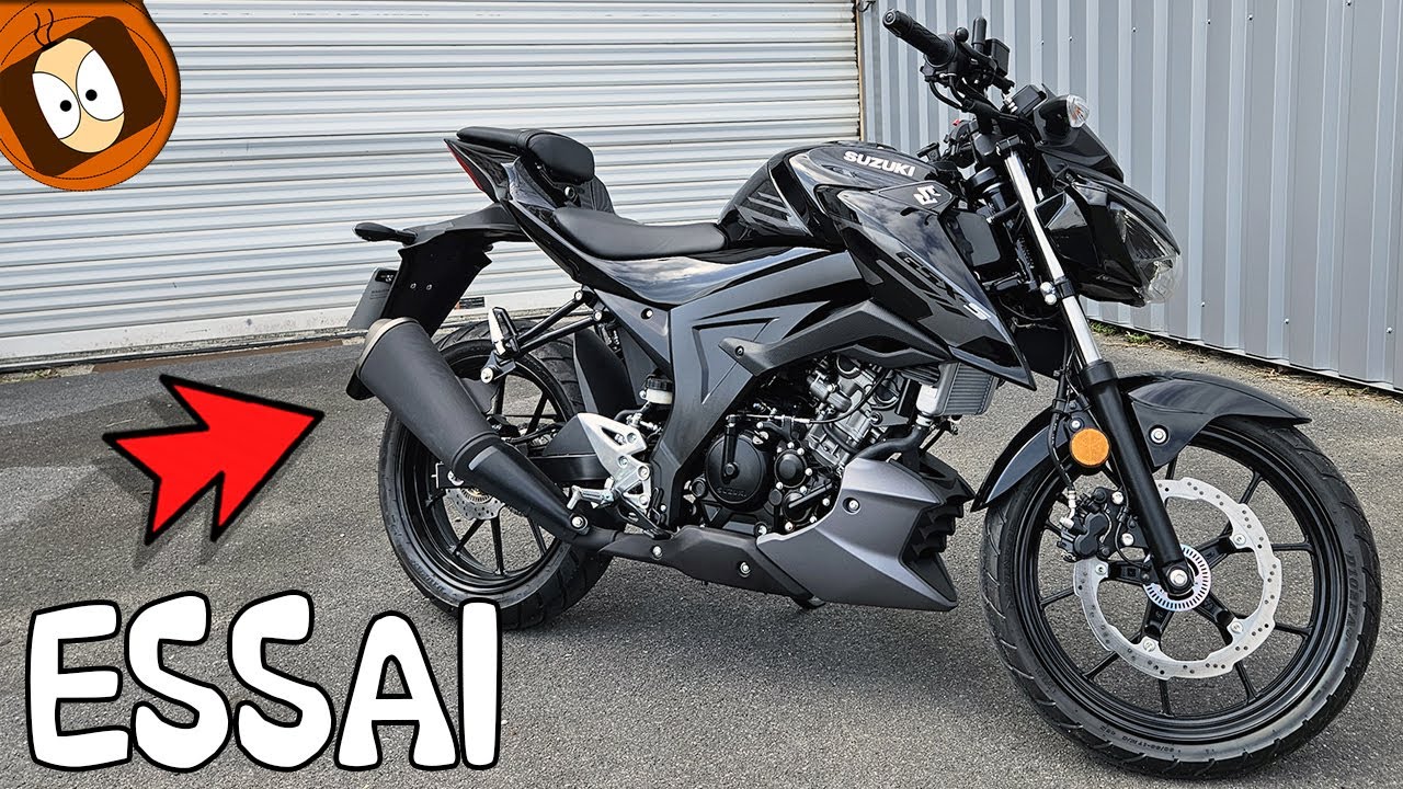 SUZUKI GSX-S125 2025 : IDÉALE POUR DÉBUTER LA MOTO !