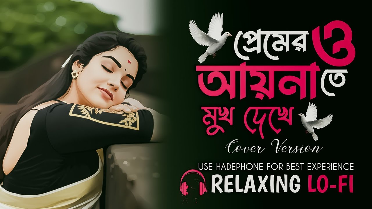Premer Aina Te Mukh Dekhe { প্রেমেরও আয়নাতে মুখ দেখে } Lofi Version | Relaxing Bangla Lofi