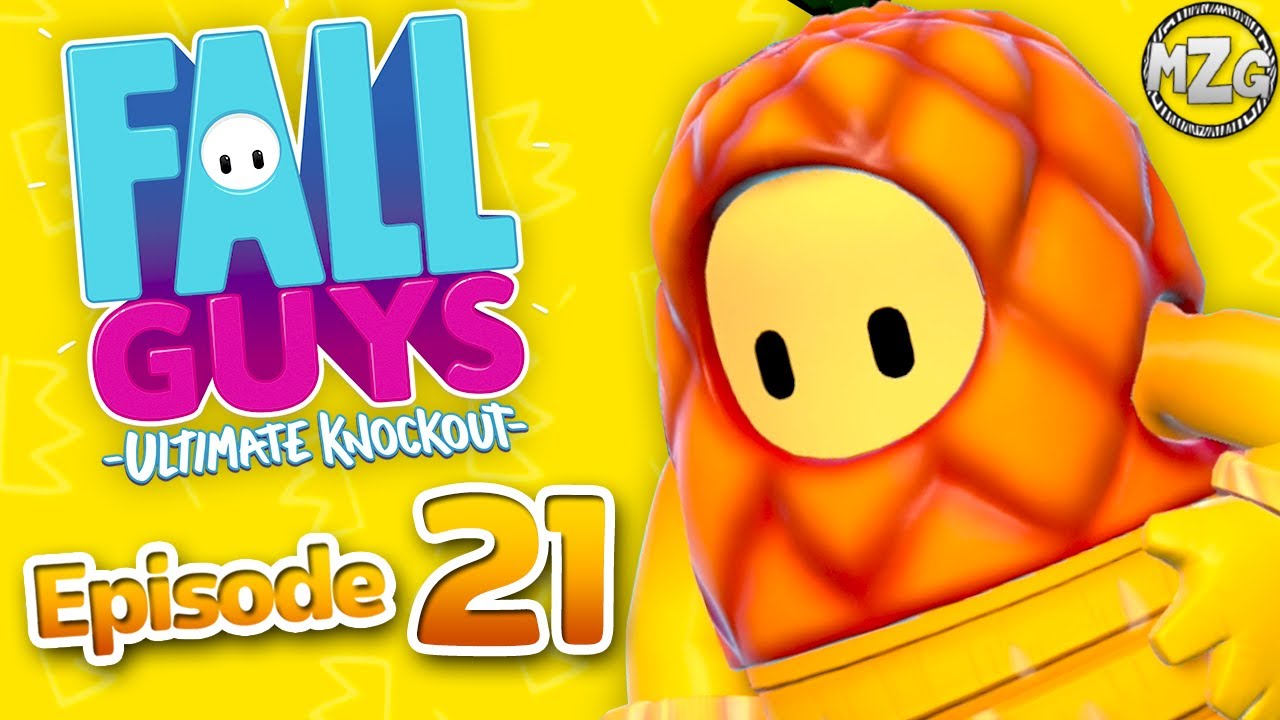 Fall Guys: Ultimate Knockout Gameplay Part 21 - Pineapple Costume!