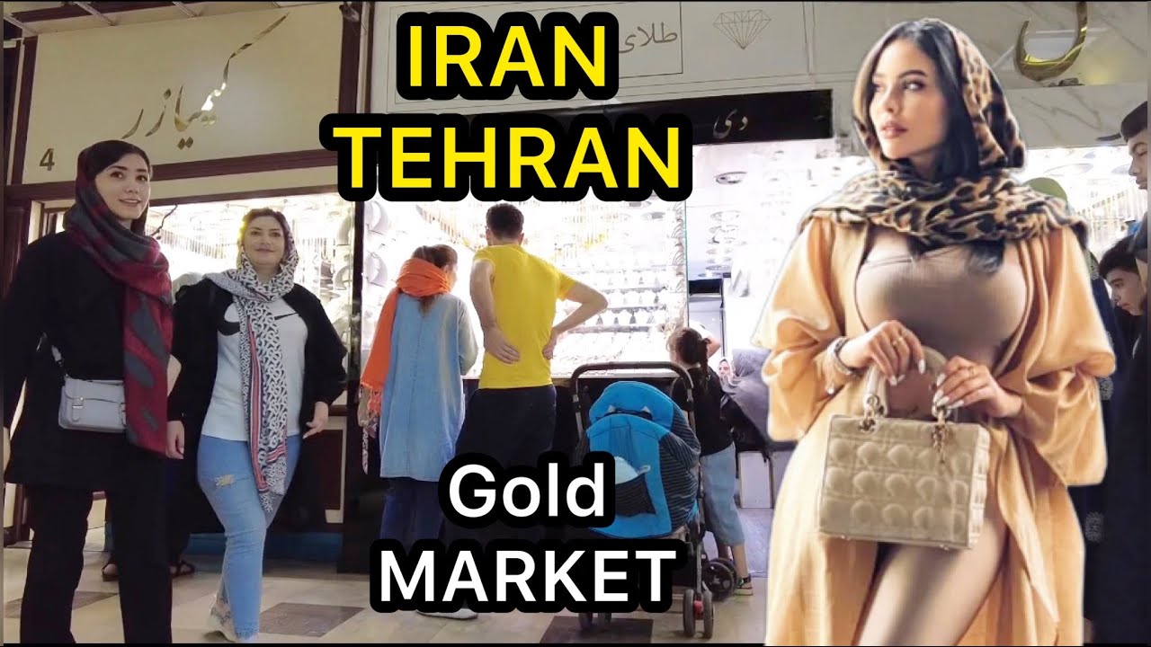 IRAN - TEHRAN Jewelry Market 2022 Citywalk tehran city تهران