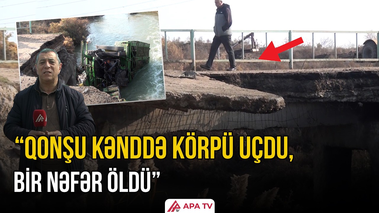 Sabirabadda qəzalı körpülər: Hər keçid faciəyə çevrilə bilər – REPORTAJ | APA TV