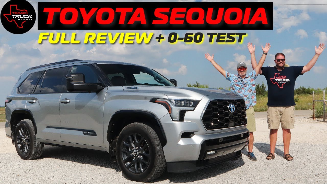 Toyota Sequoia Platinum 4X4 — буксировочный аппарат премиум-класса — полный обзор + 0-60