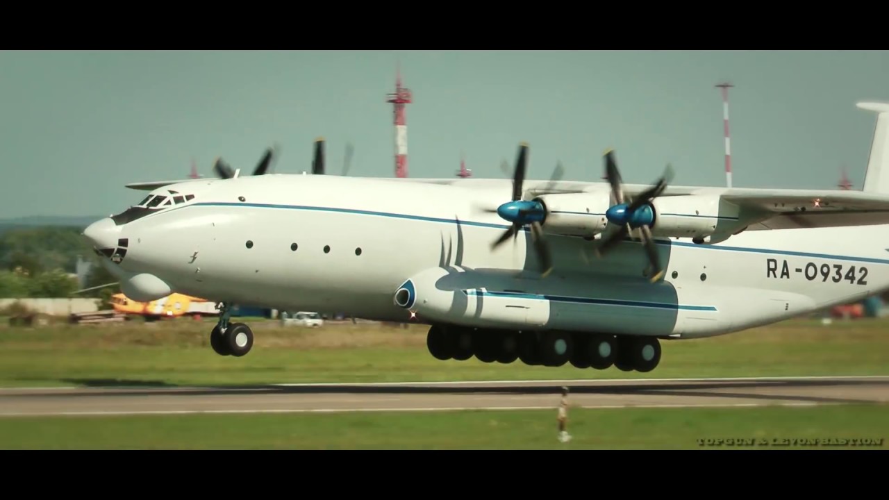 Взлет Ан-22 Борт RA-09342