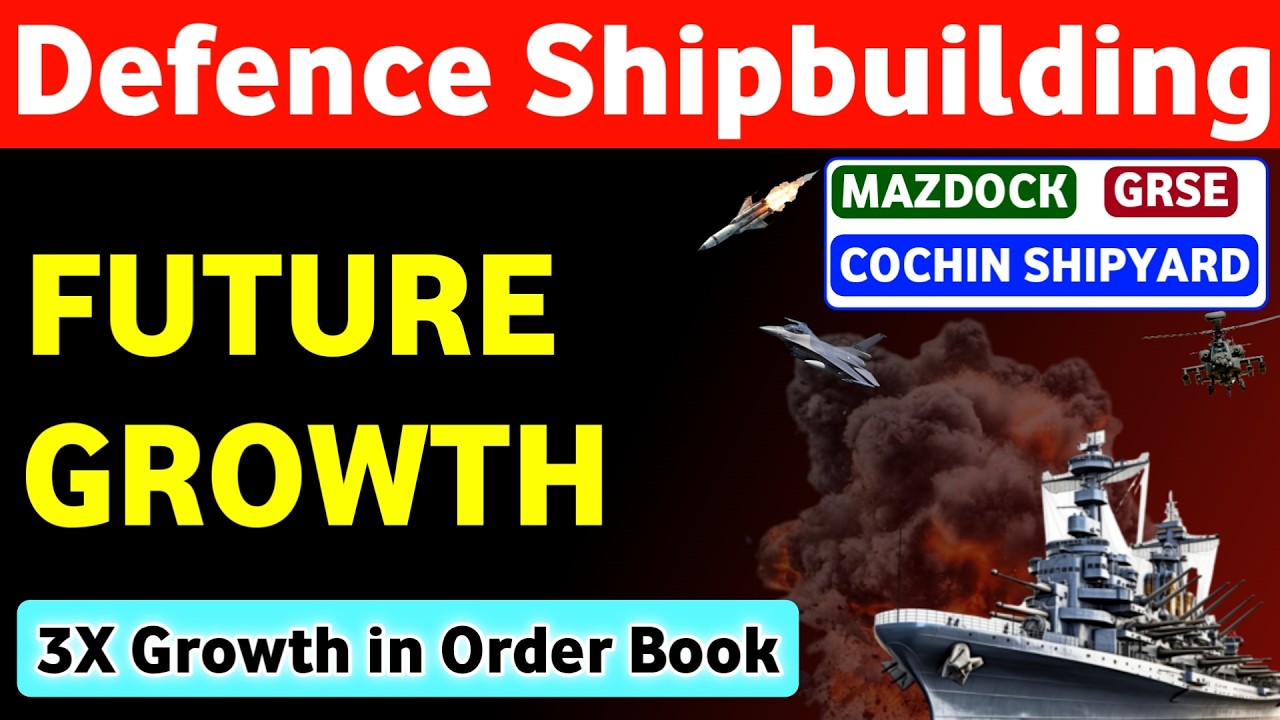 Defence Shipbuilding Stocks 🚢 | Multi-Year Growth Story Begins! | Mazagon | GRSE | Cochin Shipyard