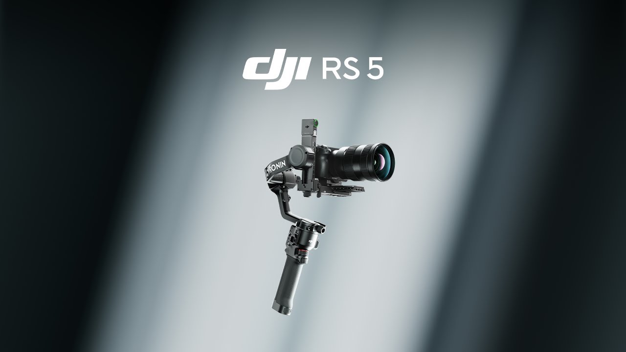 Представляем DJI RS 5: легкий коммерческий стабилизатор | Создан для лидерства в индустрии.