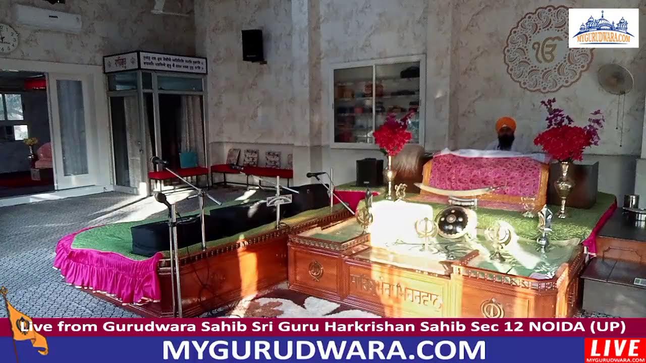 ☬ 04-Mar-2026 LIVE !! Gurudwara Sahib Noida sect 12 (Morning) | 🔴 MyGurudwara.com