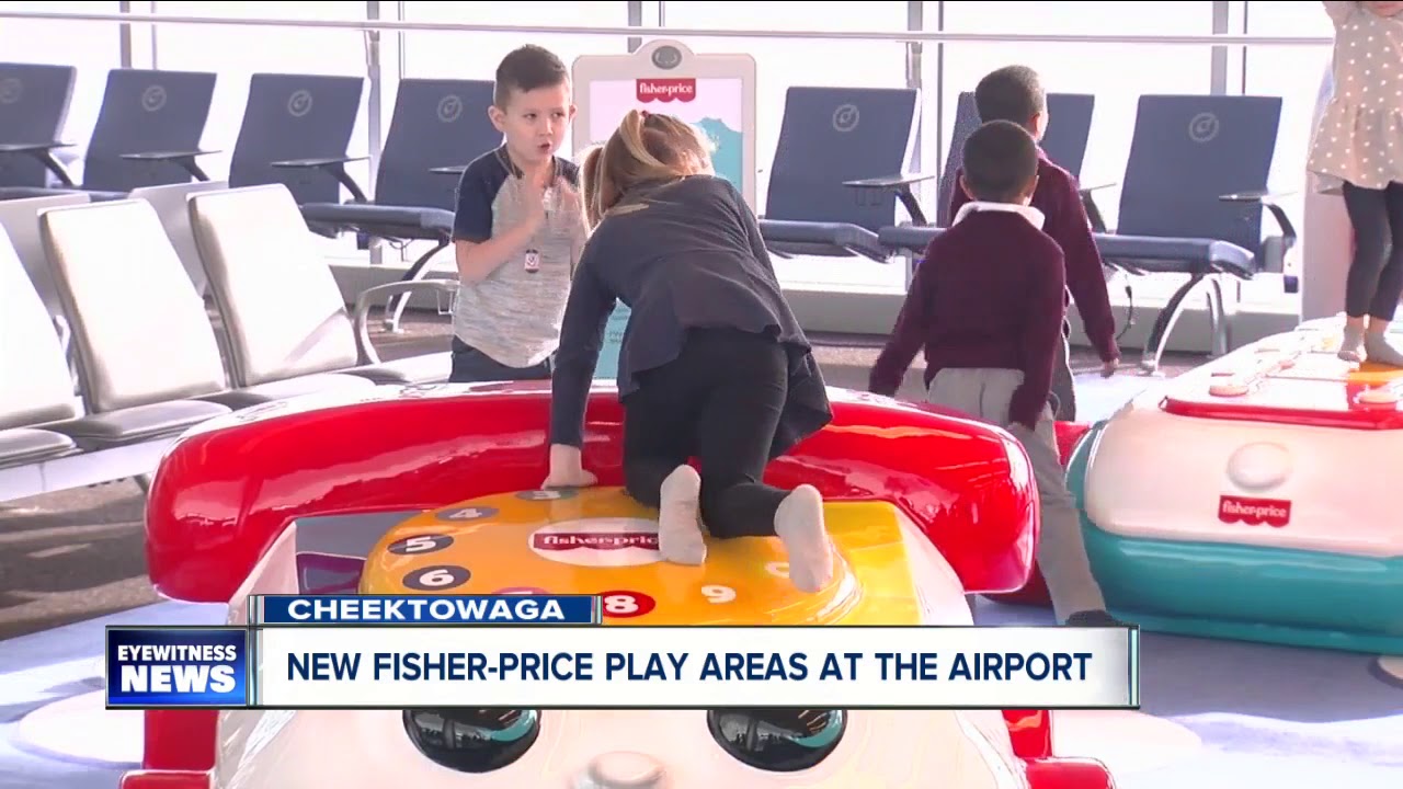 New play areas at Buffalo Niagara International AIrport