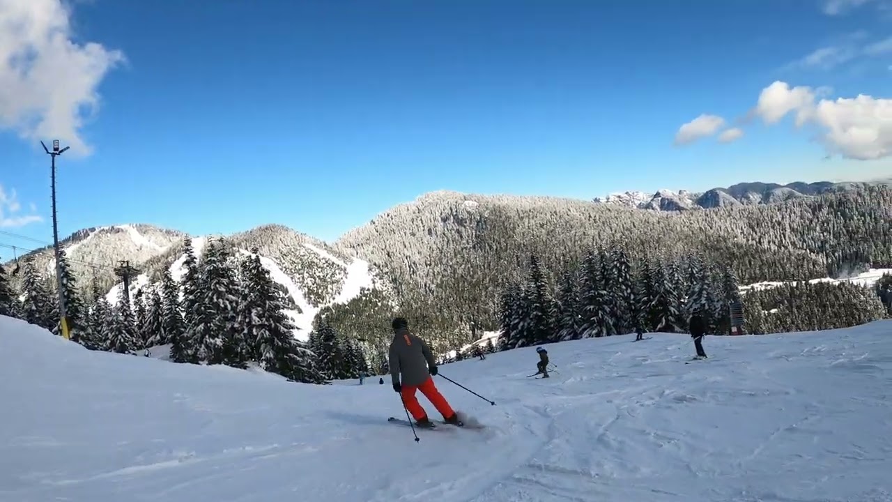 Panorama - Cypress Mountain Ski Resort (Beginner Ski Run)