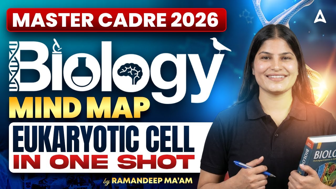 Master Cadre Biology Preparation 2026 | Eukaryotic Cell in One Shot By  Ramandeep Ma'am