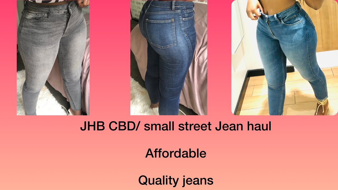 JHB Cbd/small street quality Jean haul| Different brands| Perfect fit. #tryonhaul