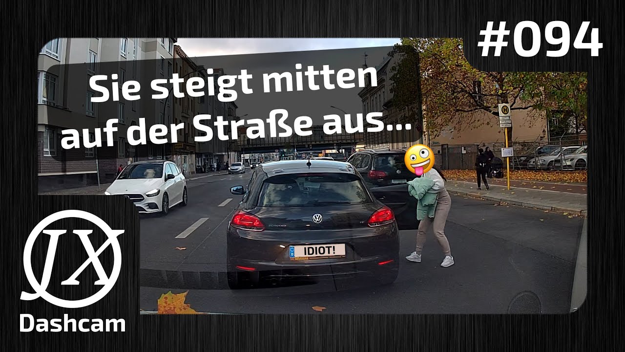Rückwärts fast von Transporter überfahren! #RoadRage I #094 Dashcam Compilation Berlin | Germany