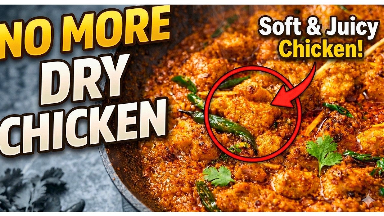 Never Eat Dry Chicken Again! Soft & Juicy Boneless Karahi (Street Style Secret)