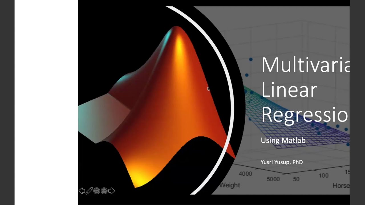 Linear and Multivariable Regression in MATLAB