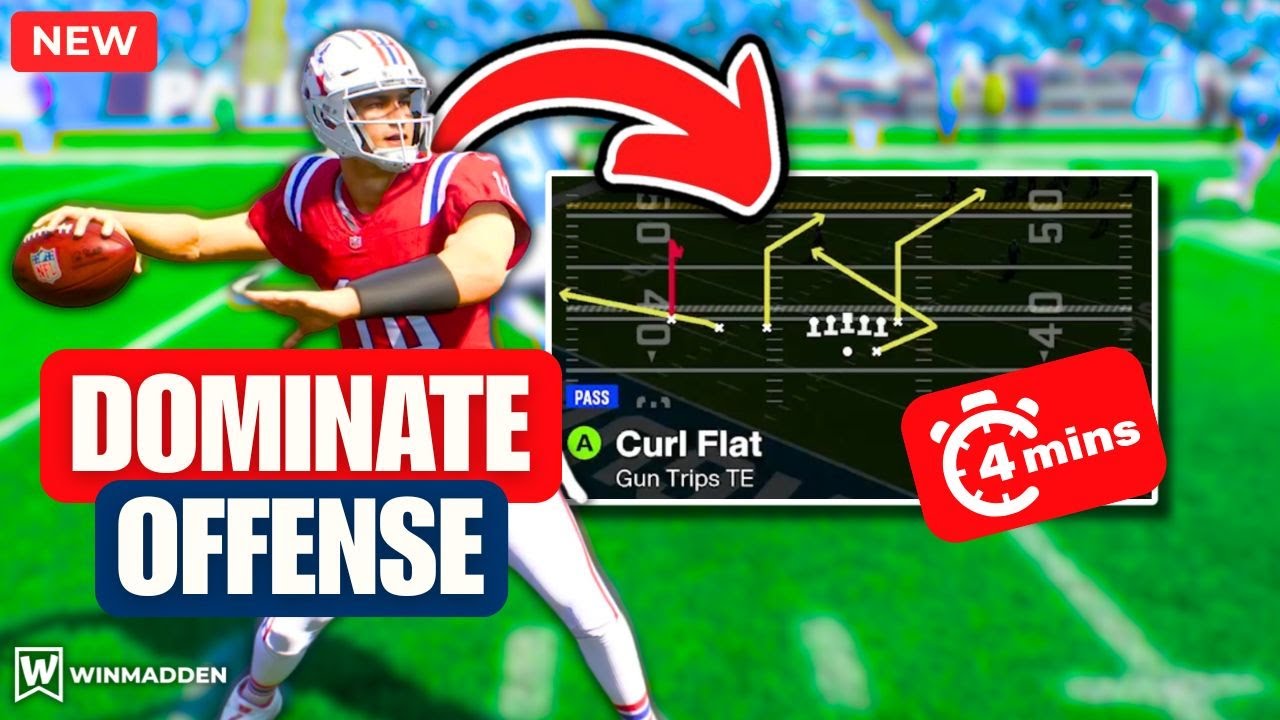 Give Me 4 Minutes & I&rsquo;ll Show You How to Dominate Offense in Madden 25