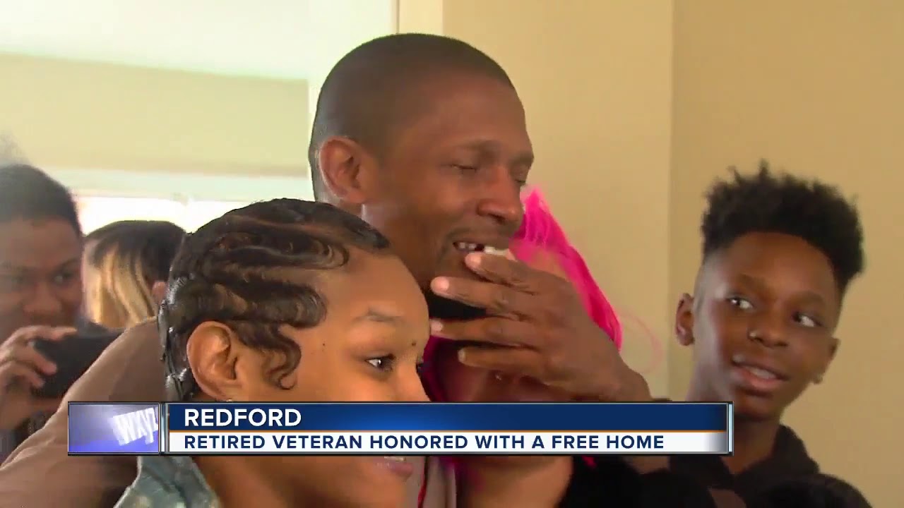 Retired US Army Sergeant from Detroit receives mortgage-free home