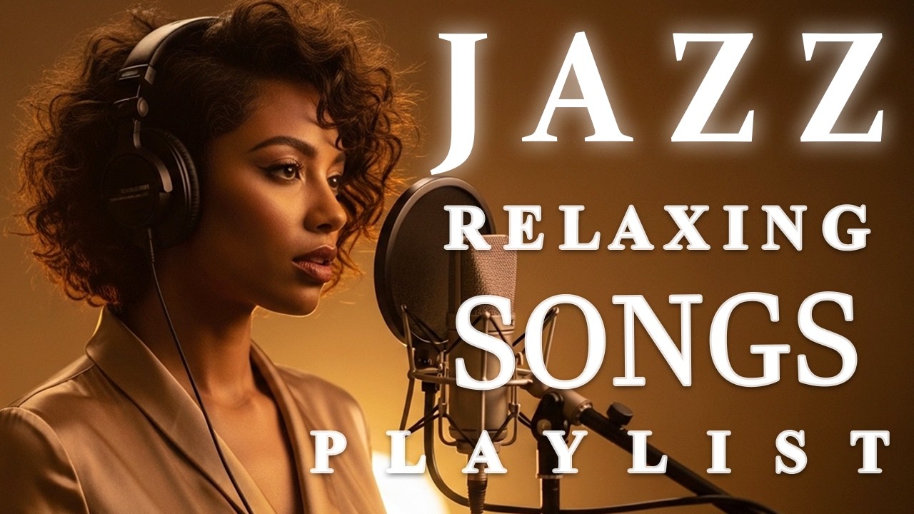 Smooth Jazz Evening Lounge | Vokal Wanita Lembut untuk Penyembuhan
