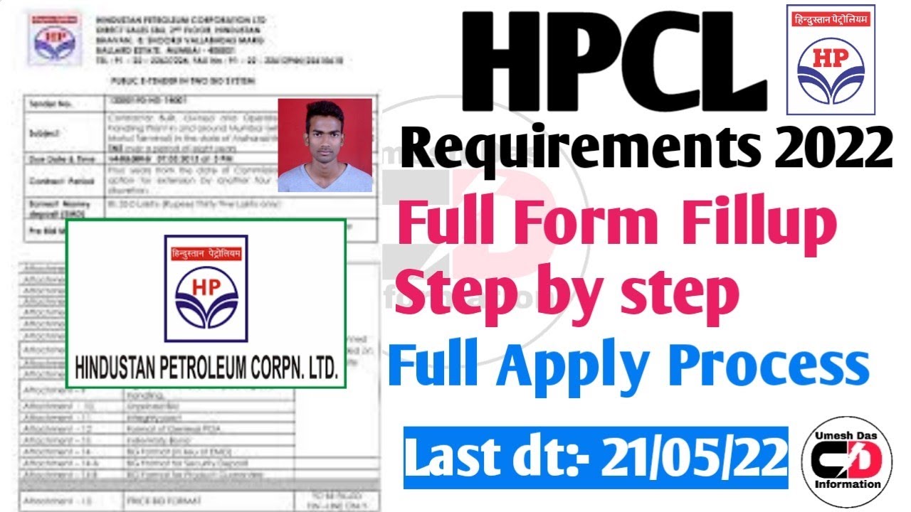 HINDUSTAN PETROLEUM (HPCL) FULL FORM FILLUP STEP BY STEP/APPLY PROCESS.