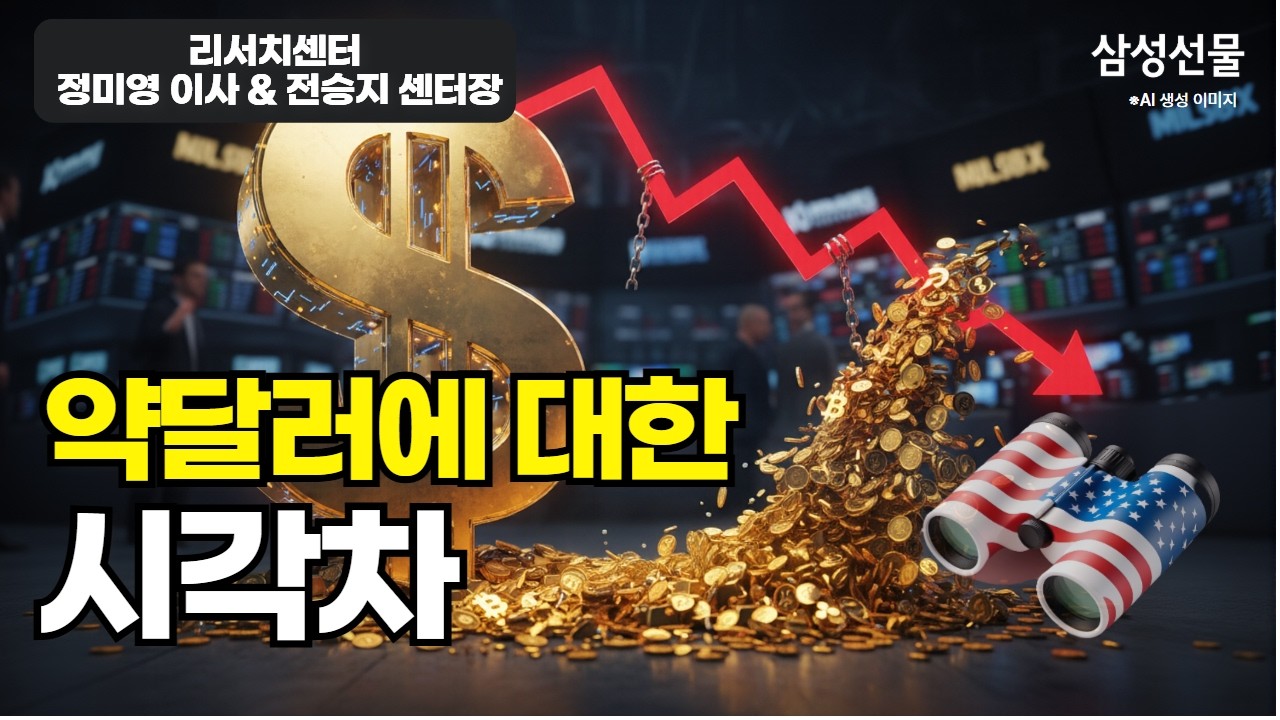 약달러에 대한 시각차