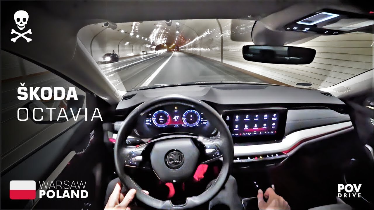 2021 Skoda Octavia (Manual) — POV Test Drive | Night Driving in Poland 🇵🇱 | POVDRIVE