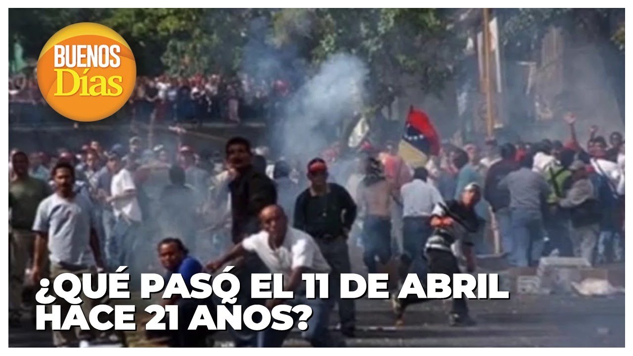 ¿Qué pasó con 11 de Abril hace 21 años en Venezuela? - Pedro Benítez