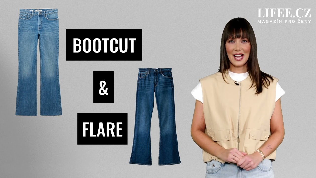 Flare, bootcut, slim nebo skinny? Vyznejte se konečně v džínách a jak je (ne)nosit