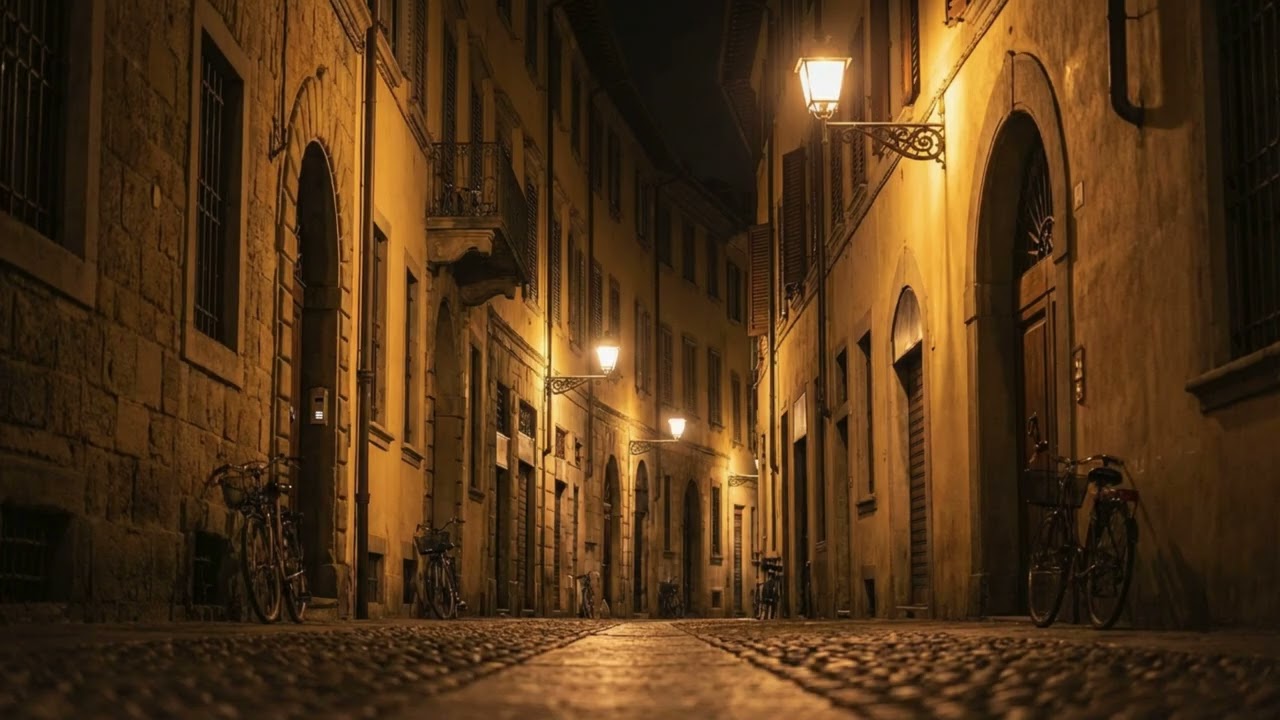 Italian Streets at Night 🌙 Chill Jazz Ambience | Vol. 7