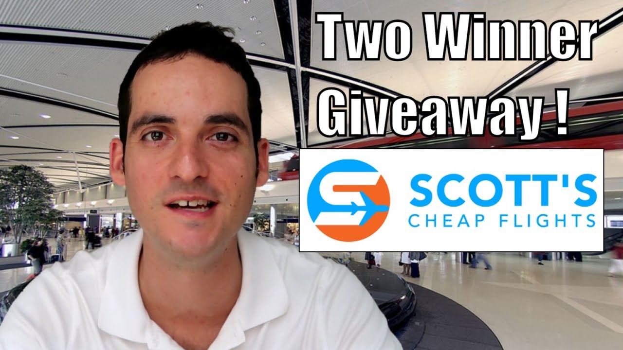 How To Travel Cheap GIVEAWAY!!  ✈ Premium Membership at Scott's Cheap Flights 🎈