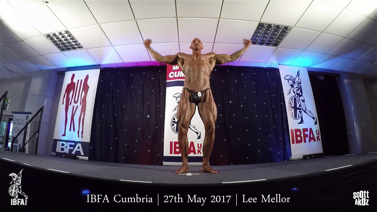 IBFA Cumbria 2017 Bodybuilding Competition - Lee Mellor