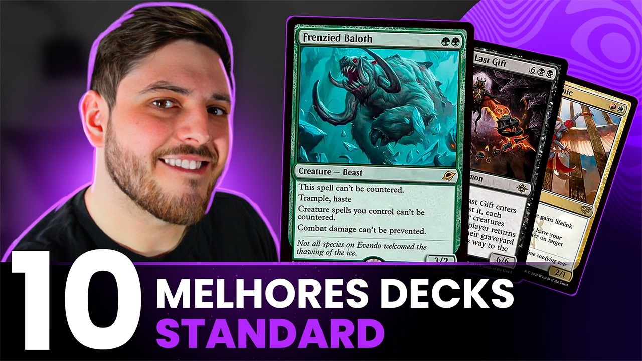 OS 10 MELHORES DECKS STANDARD! (Junho/2026)