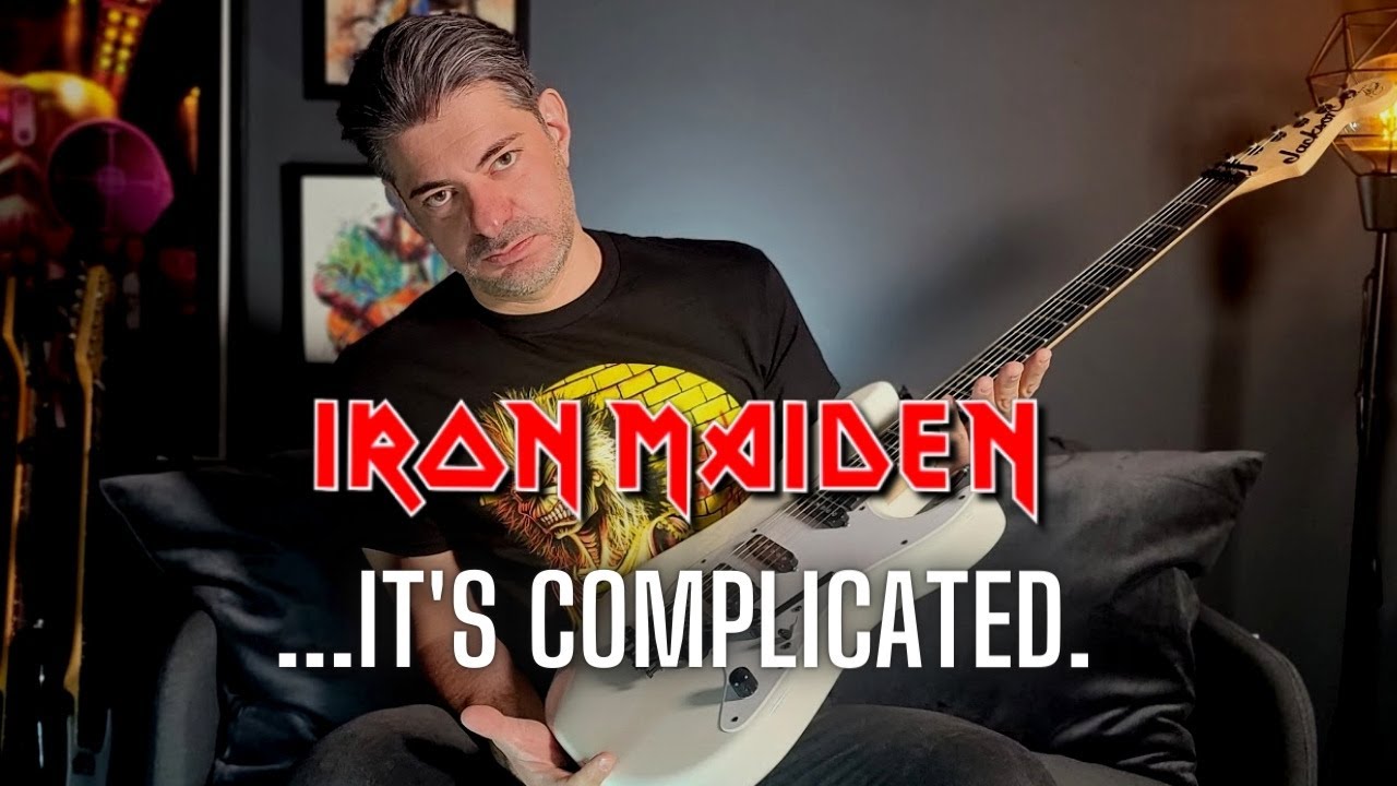 Насколько СЛОЖНО играть песни Iron Maiden на гитаре?