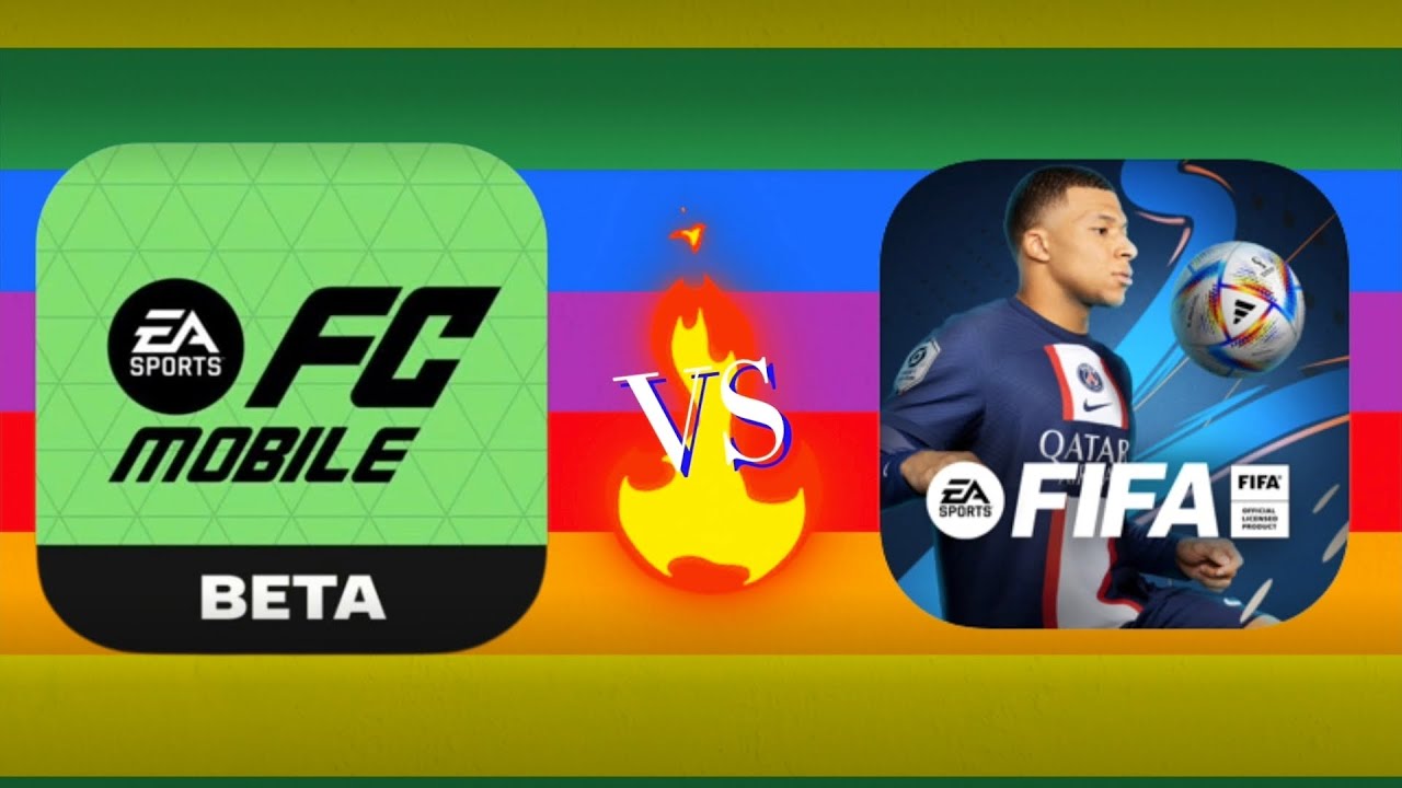 FIFA MOBILE 23 v/s FC MOBILE BETA🔥 | COMPARISON VIDEO | GRAPHICS | ANIMATION