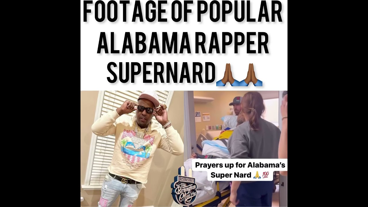 Footage of Alabama rapper SuperNard