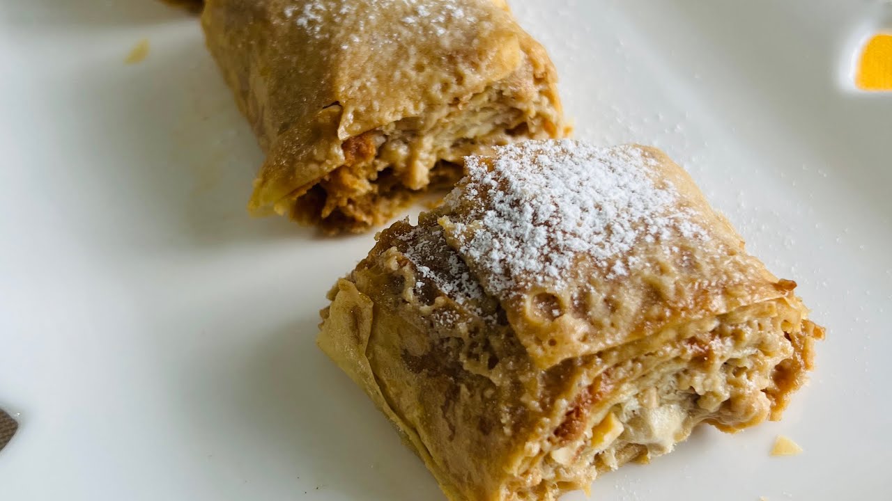 HER HAFTA YAPIYORUM TADINA DOYAMIYORUM çıtır çıtır tahinli rulo tahinli baklava tarifi