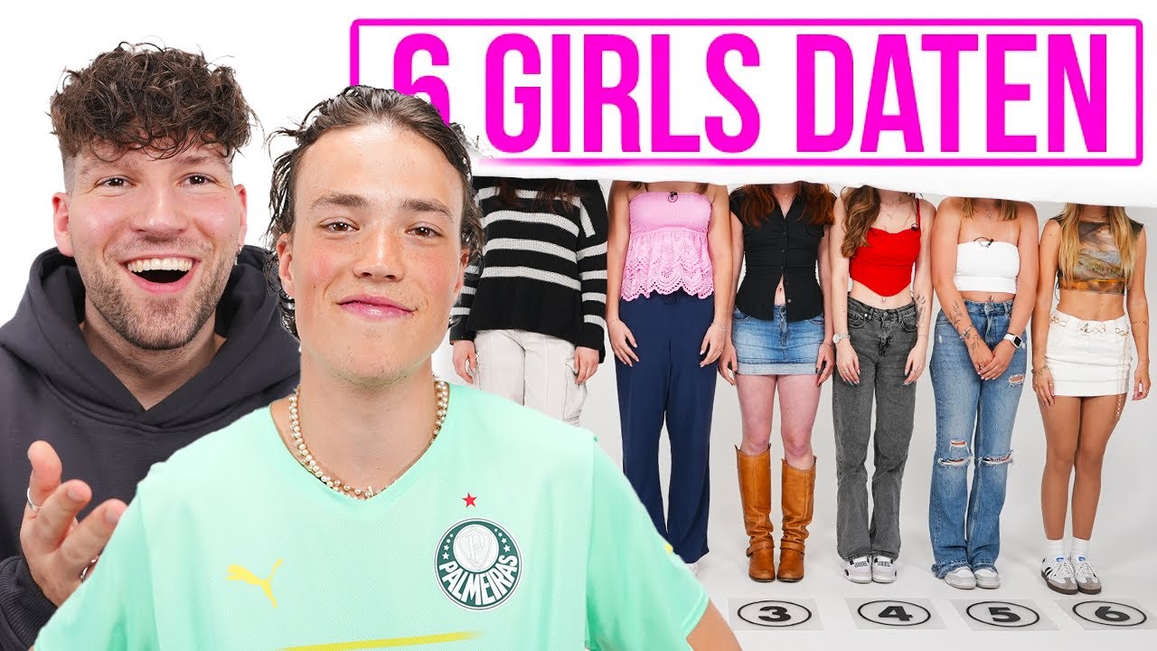 6 MÄDELS BLIND DATEN! 💔 mit LARS