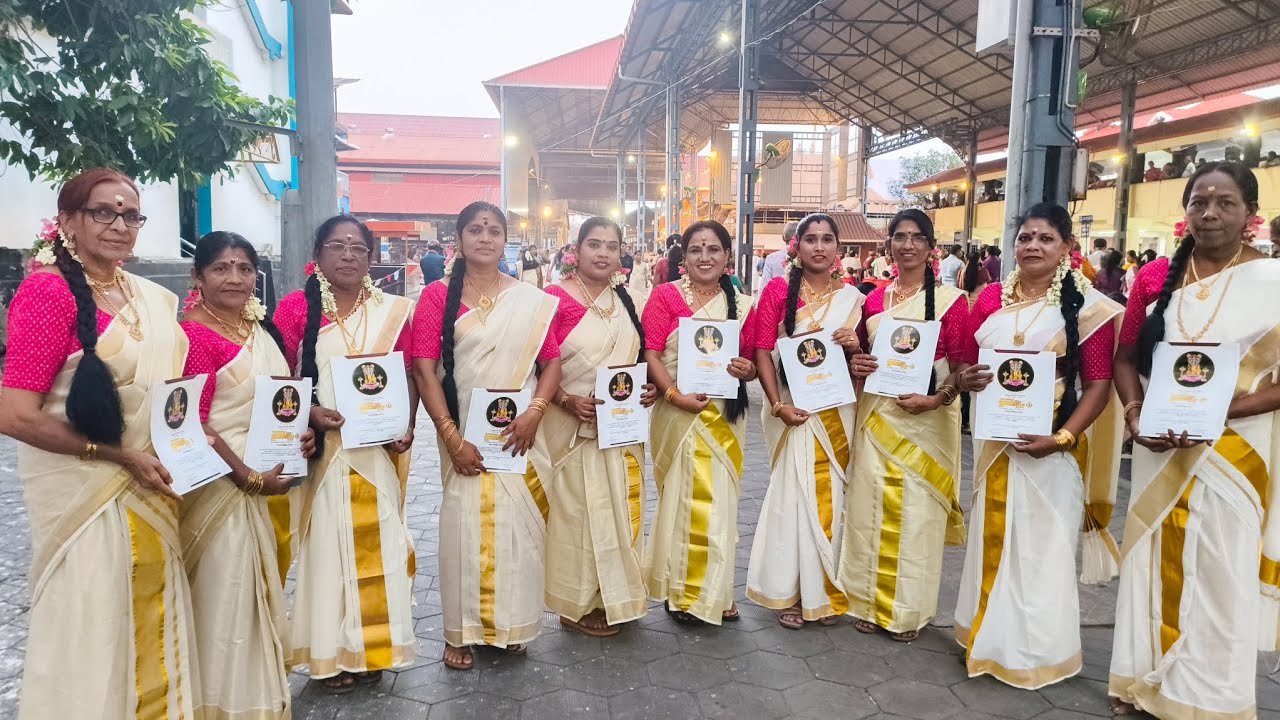 Guruvayur Ulsavam Special | Thiruvathira Dance in Temple Glory 🕉️✨