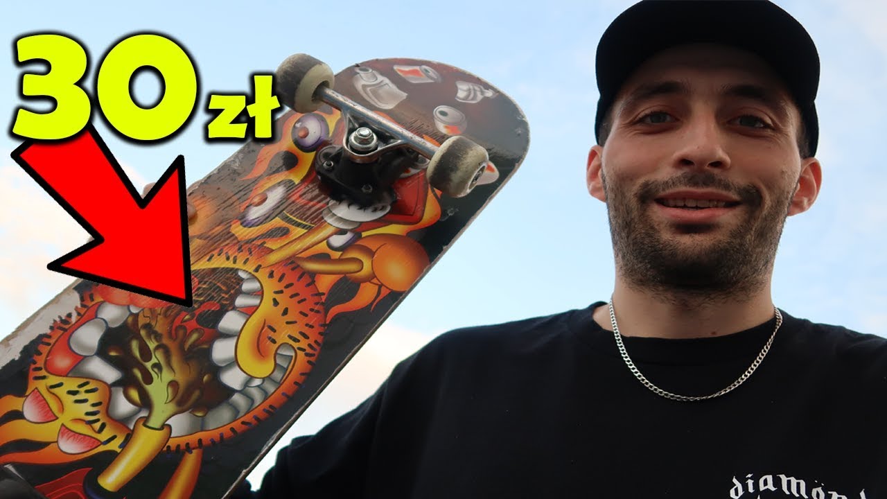 100 Ollie challenge na marketowej desce ! czy warto?