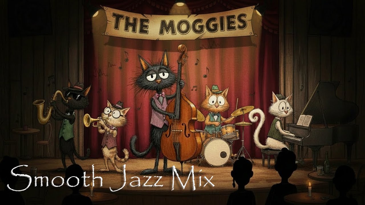 🎶 Smooth Melodic Jazz Lounge | Good Vibes Only | The Moggies
