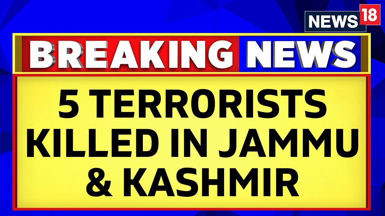 Jammu Kashmir News | Five Terrorists Killed In Kupwara; Encounter & Search Operations Are Underway