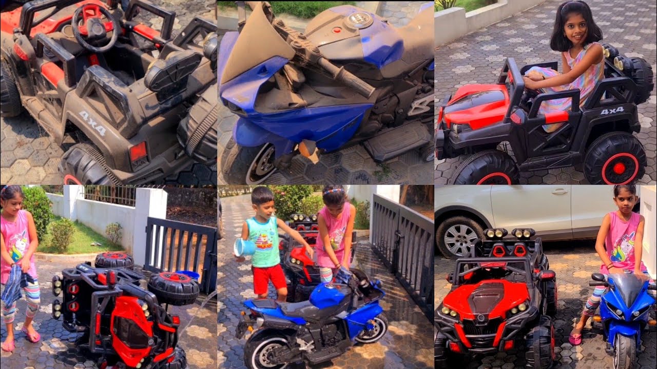 Electric Bike&Jeepൻ്റെ ഇപ്പോഴത്തെ അവസ്ഥ😱 മുഴുവൻ പൊടിപിടിച്ച്😢 വൃത്തിയാക്കൽലാണ് #Work ചെയ്താൽ ഭാഗ്യം😳
