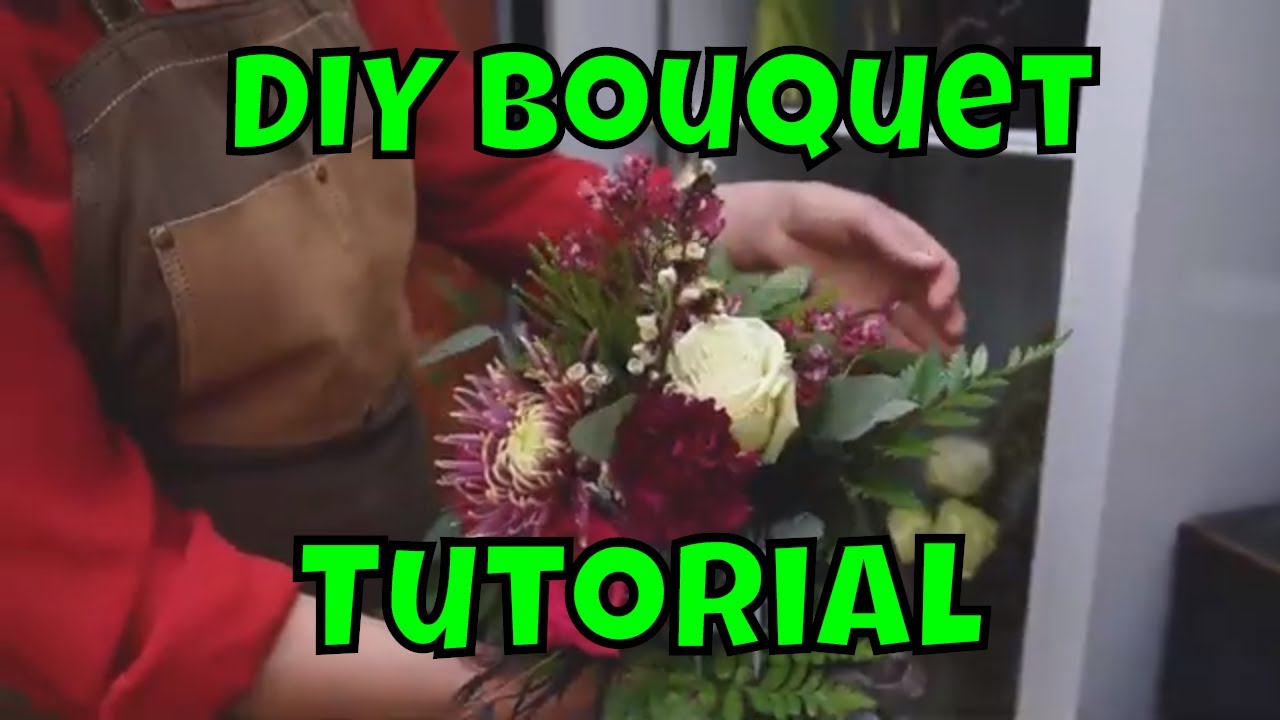 How To DIY Your Own Bouquet, With Flowers & Weeds