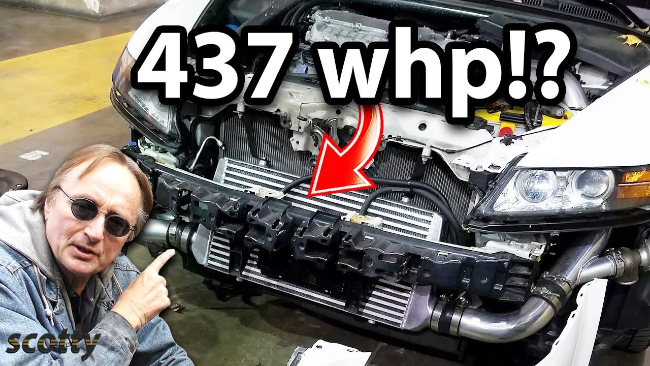 Вот почему эта базовая модель 2008 Acura TL составляет 437 лошадиных сил