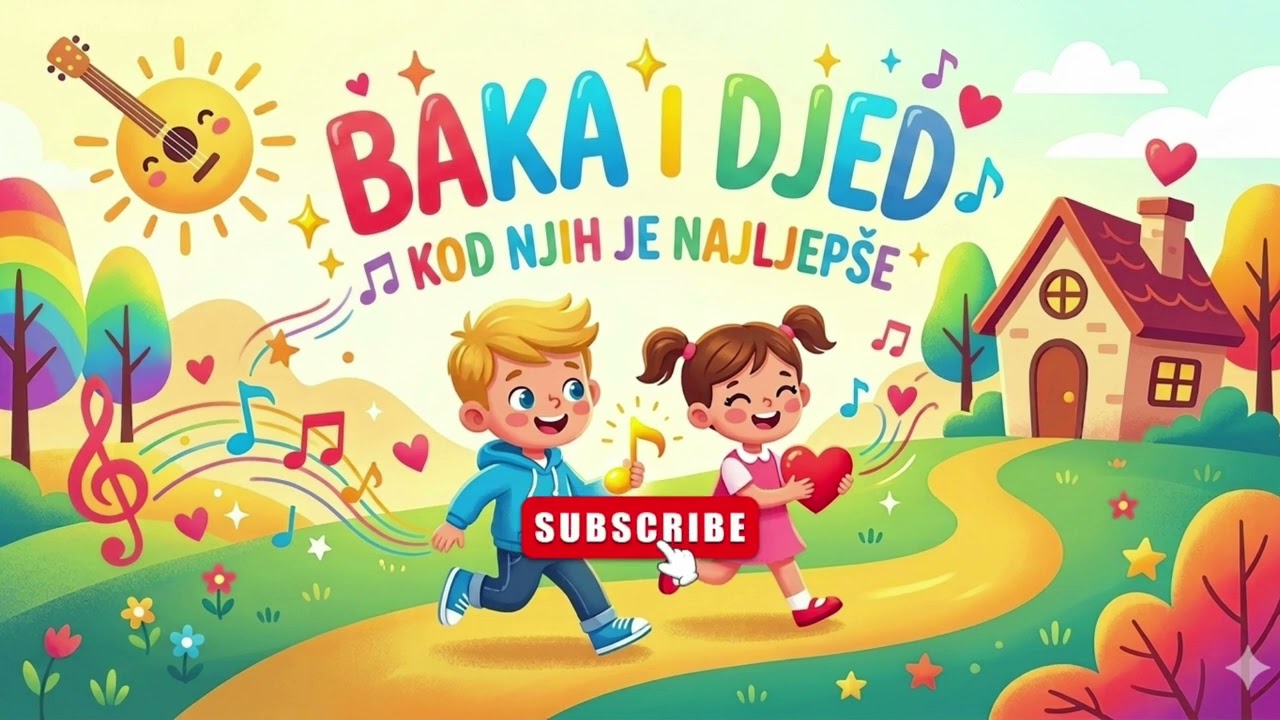 BAKA I DJED: Pjesmica koja će vam rastopiti srce ❤️ (Dječja pjesma)