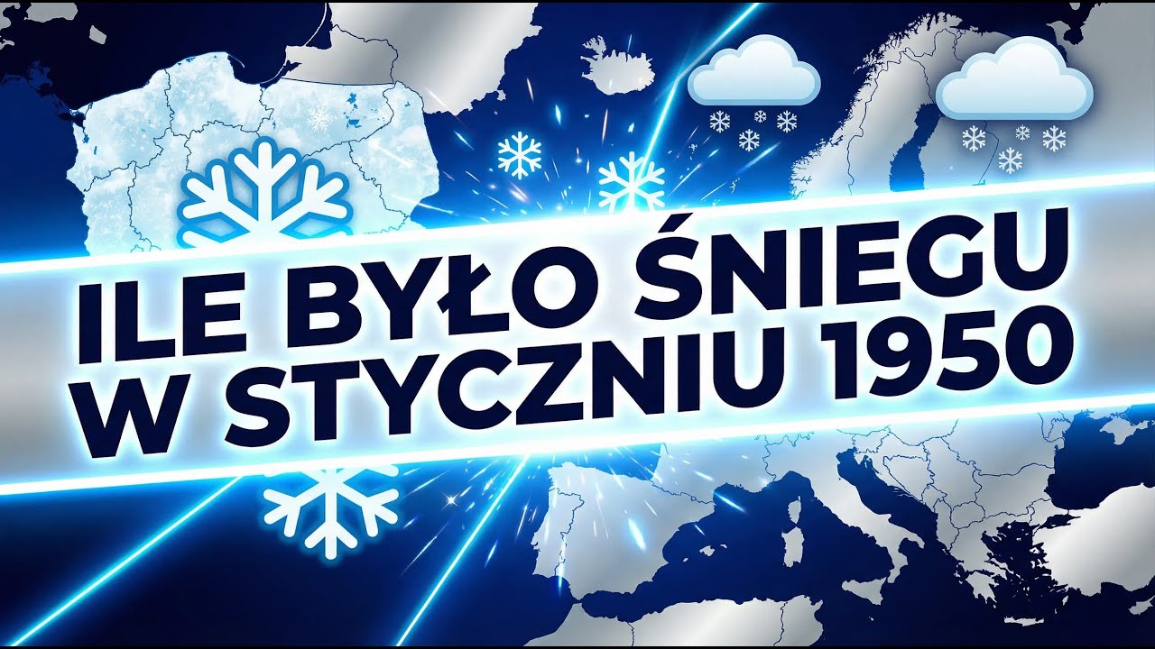 Ile spadło śniegu w styczniu 1950 roku w Polsce?