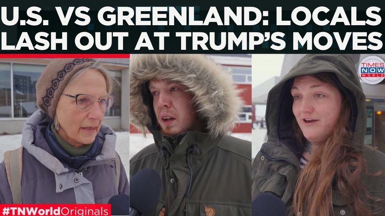 TRUMP VS GREENLAND: Locals Expose Trump’s Secret Plan To Annex Danish Territory!