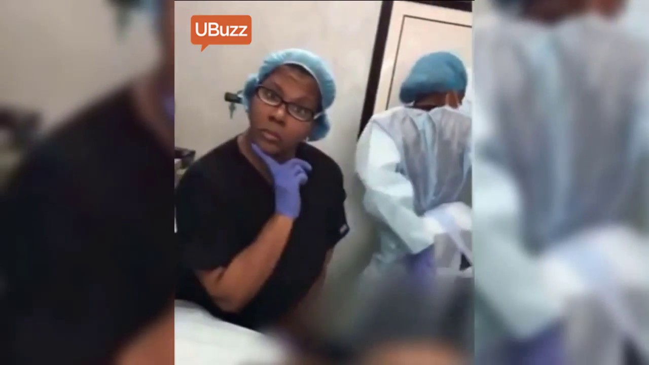 Doctor dances in the operating room (dr. Windell Davis-Boutte)